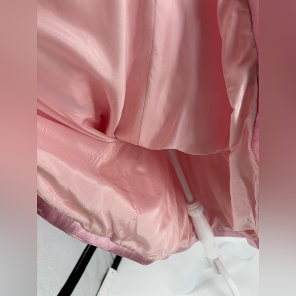 Ralph Lauren Collection Purple Label Silk Midi Dress Pink 1999 90s Strapless - Picture 5 of 16